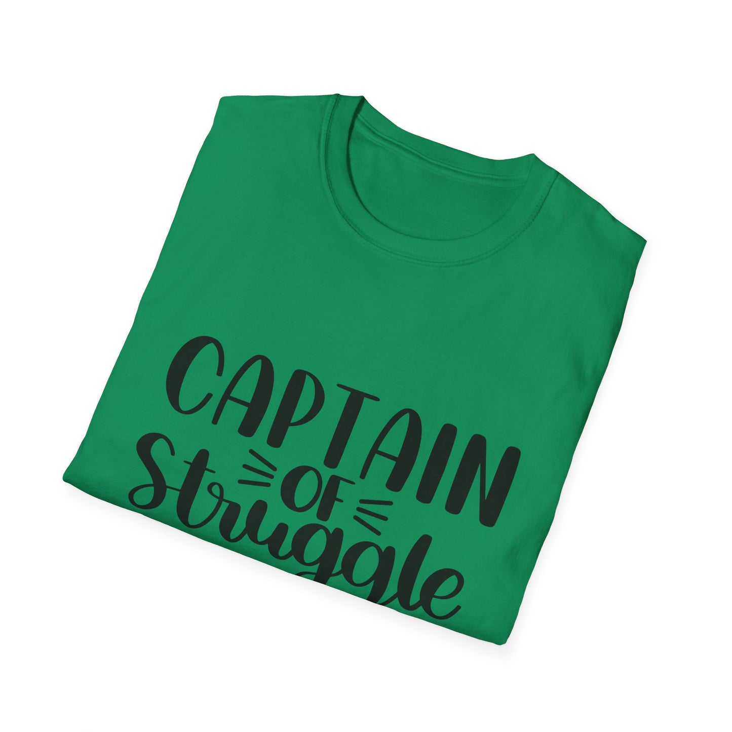 Captain of the Struggle Bus Unisex Softstyle T-Shirt