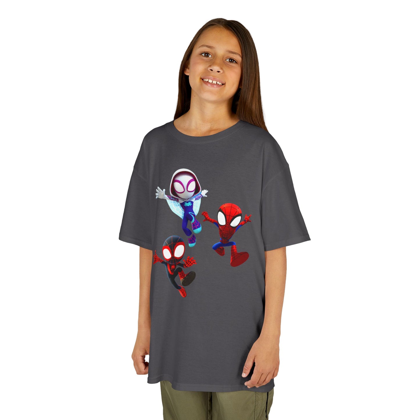 Kids Spider-Man Adventure Tee - Fun and Cozy Cotton T-Shirt for Young Superhero Fans