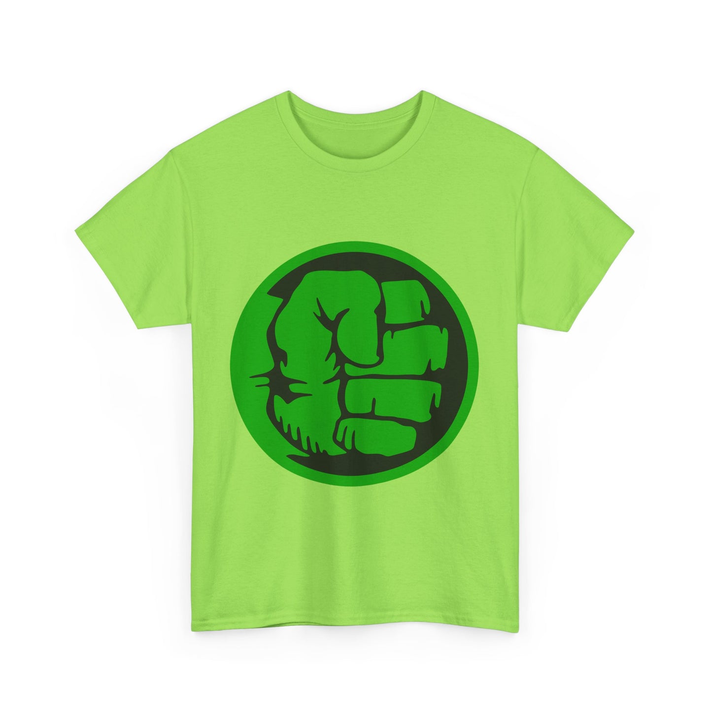 Fist of Strength Unisex Heavy Cotton Tee - Bold Apparel for Fitness Lovers, Gym Gift, Motivational T-Shirt, Workout Gear, Cool Graphic Tee