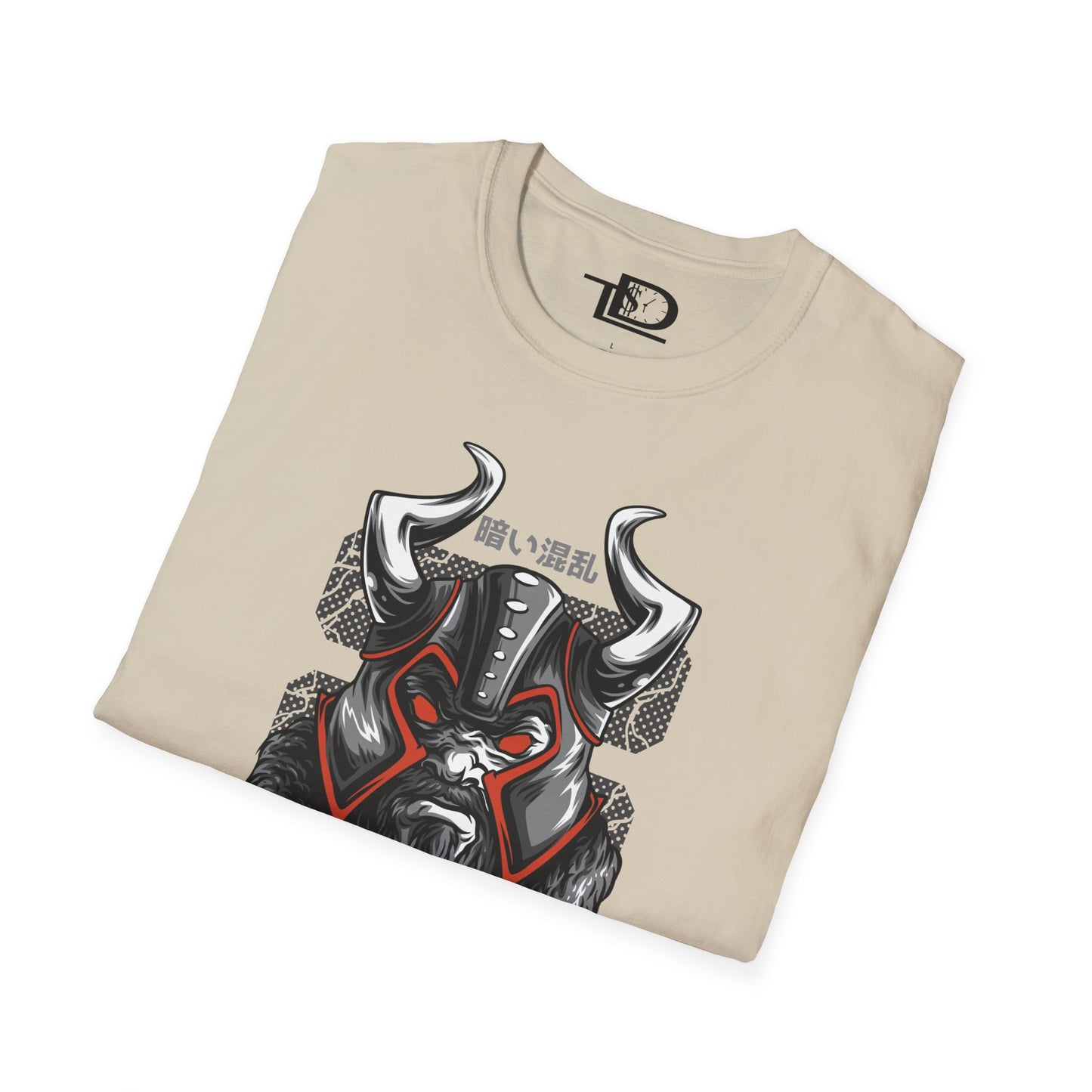 Bold Knight Graphic Tee, Unisex Softstyle T-Shirt, Strength Apparel, Casual Wear, Unique Gift, Core Style