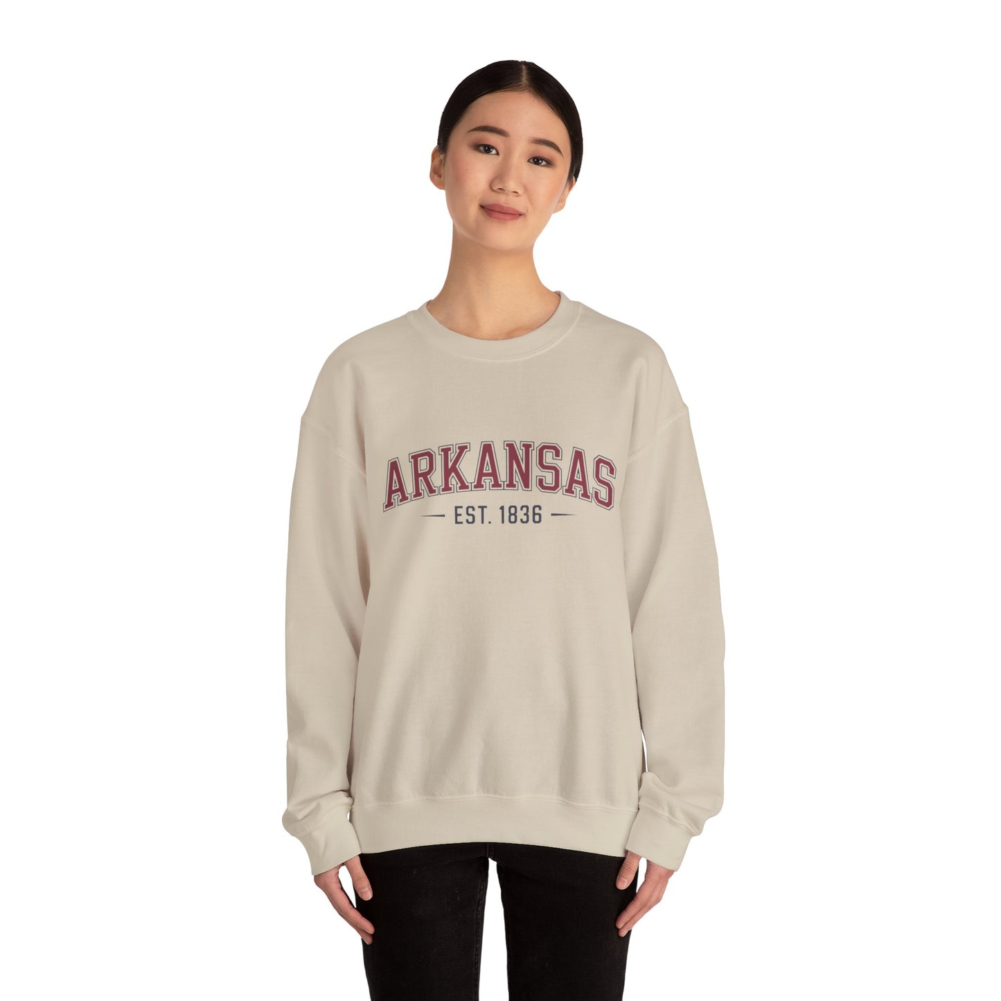 Arkansas Est. 1836 Crewneck Sweatshirt
