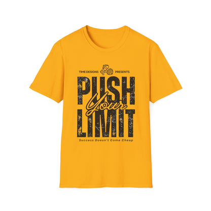 Motivational Unisex Softstyle T-Shirt - 'Push Your Limit'