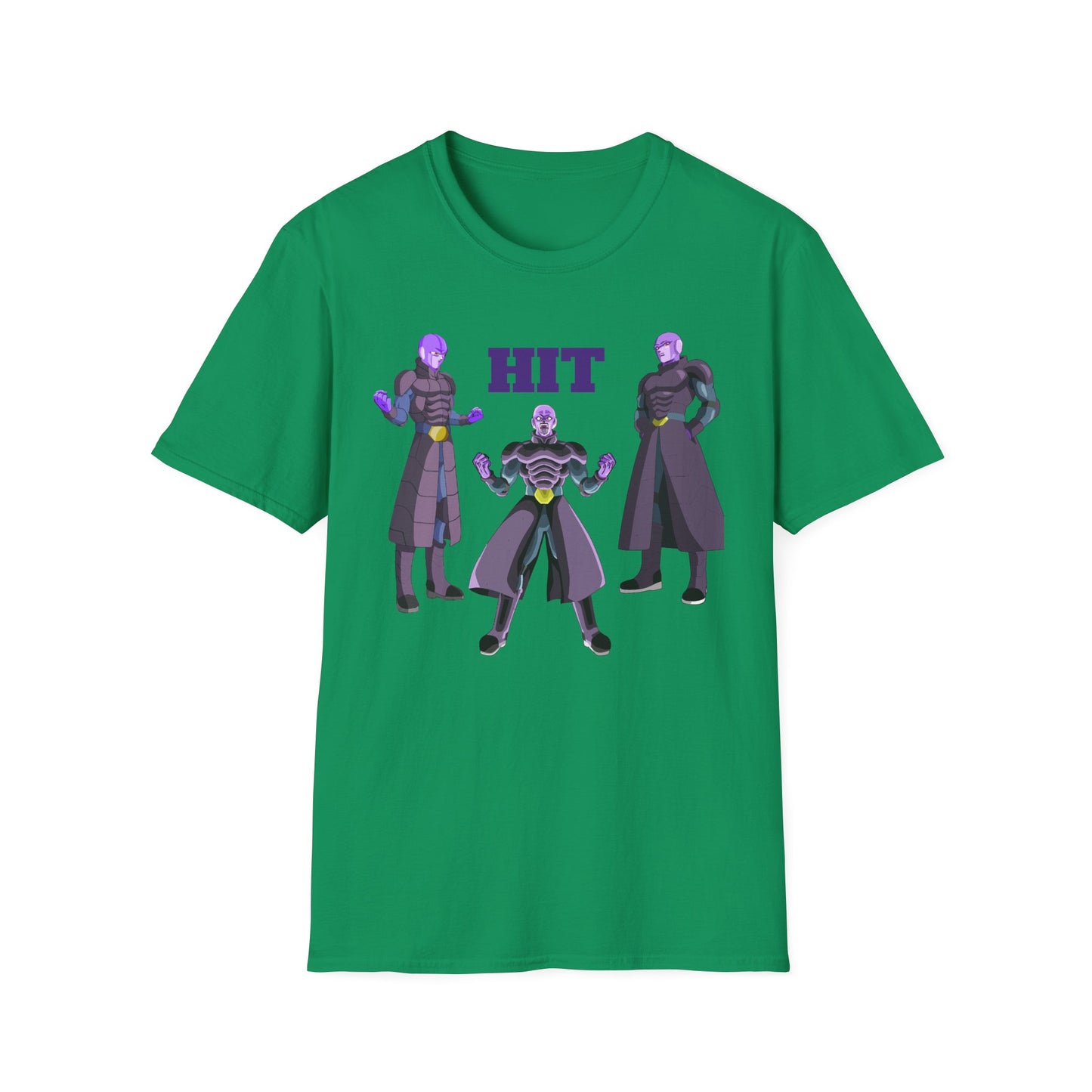 Unisex Softstyle T-Shirt - HIT Character Design for Anime Lovers