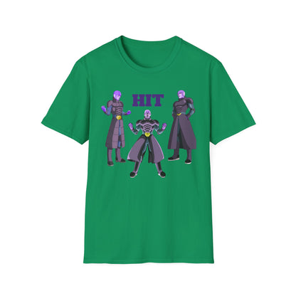 Unisex Softstyle T-Shirt - HIT Character Design for Anime Lovers