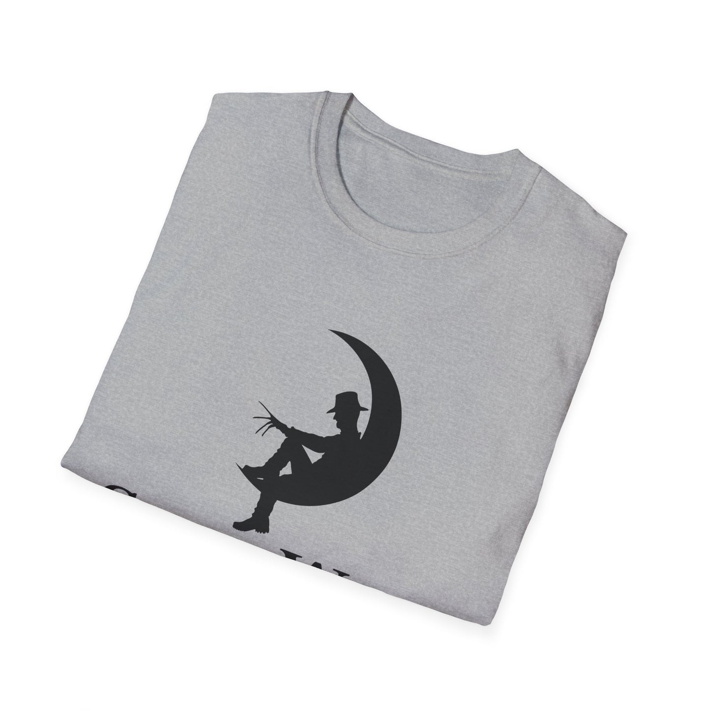 ScreamWorks Unisex Softstyle T-Shirt, Halloween Costume Shirt, Graphic Tee, Sleepover Wear, Spooky Gift Idea