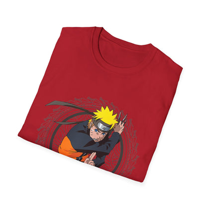 Naruto Unisex Softstyle T-Shirt - Graphic Tee for Anime Lovers