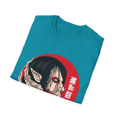 Anime Inspired Unisex T-Shirt, Casual Graphic Tee, Gift for Fans, Softstyle T-Shirt, Unique Streetwear, Cartoon Apparel