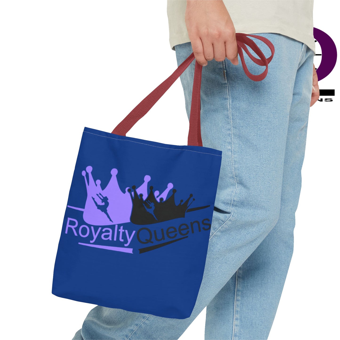 Royalty Queens Tote Bag | Stylish Everyday Carryall | Gift for Queens | Shopping, Beach, Travel, or Gym