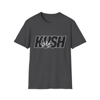 KUSH Graphic Unisex Softstyle T-Shirt - Cool Cannabis Vibe