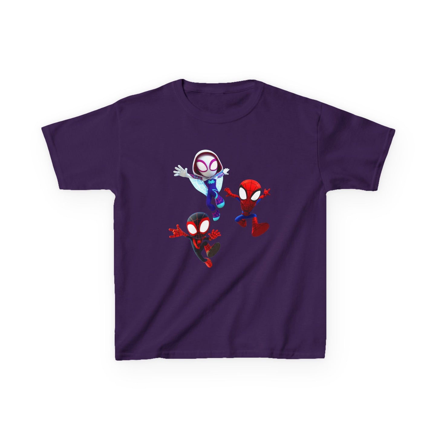 Kids Superhero Adventure Tee, Kids Birthday Gift, Fun Playwear, Spiderman Costume Shirt, Cartoon Character T-Shirt, Summer Outfit