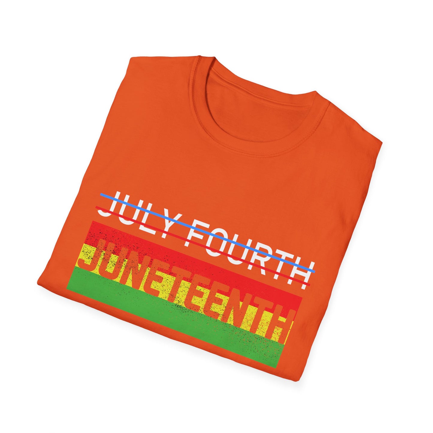 Juneteenth and July Fourth Celebration T-Shirt, Unisex Tee for Summer, Events, Independence Day, African American Heritage