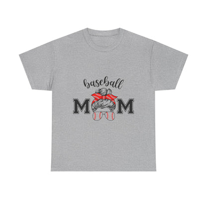 Baseball Mom Unisex Heavy Cotton Tee - Perfect for Game Day