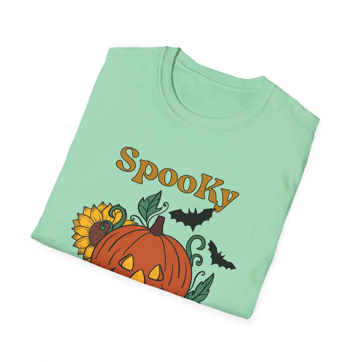 Spooky Season Unisex T-Shirt, Halloween Shirt, Pumpkin Tee, Fall Clothing, Festive Apparel