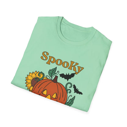 Spooky Season Unisex T-Shirt, Halloween Shirt, Pumpkin Tee, Fall Clothing, Festive Apparel