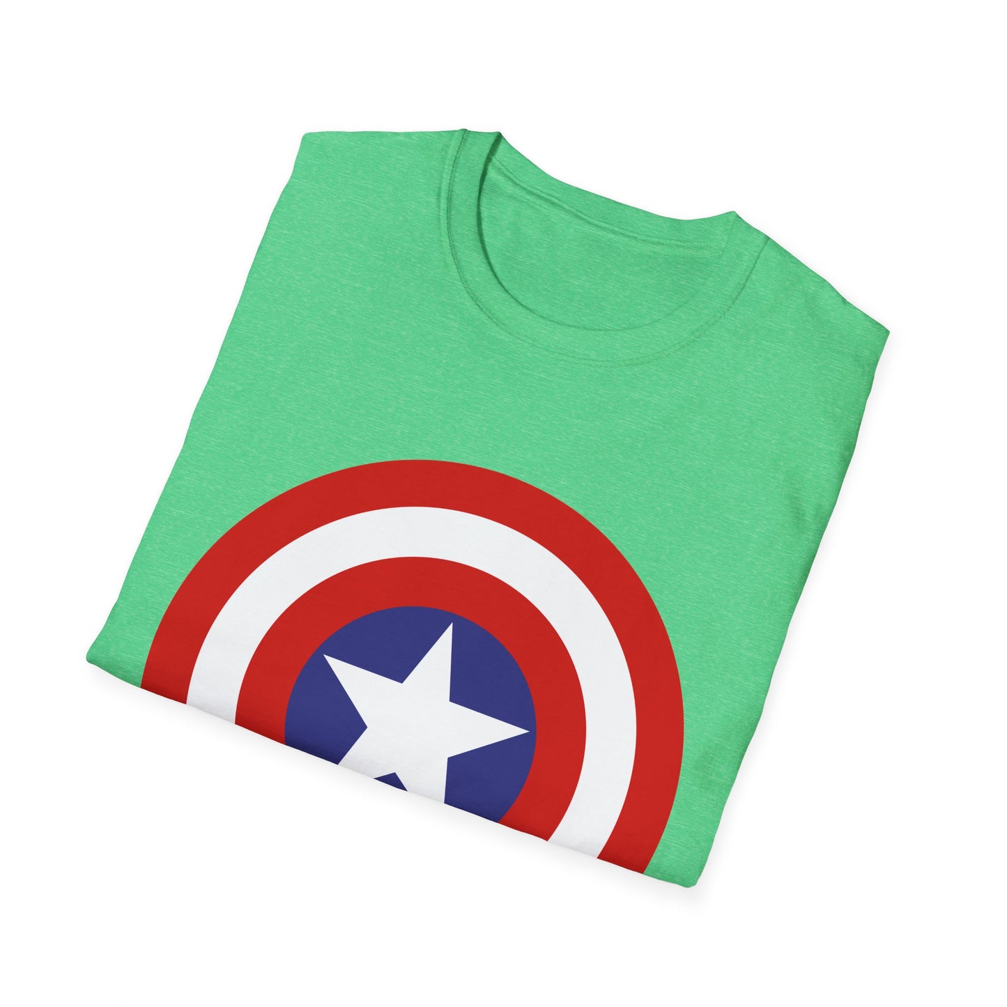 Captain-Inspired Unisex Softstyle T-Shirt, Superbowl Fan Tee, Superhero Gift, Comic Birthday Shirt, Casual Everyday Wear, Graphic Crew [...]