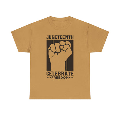 Juneteenth Celebration Tee, Unisex Heavy Cotton Shirt, Freedom T-Shirt for Events, Equality Gift, Black History Month Apparel