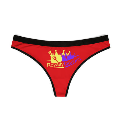 Stylish Women's Thongs with Royalty Design, Comfortable Underwear, Trendy Lingerie, Gifts for Her, Everyday Essentials