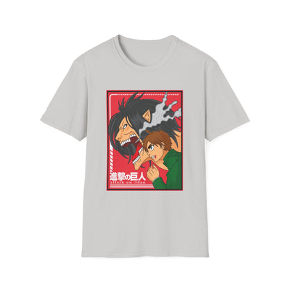 Anime-Inspired Unisex Tee - Softstyle T-Shirt, Casual Gift, Graphic Tee, Manga Apparel, Fan Merchandise