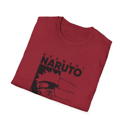 Naruto Unisex Softstyle T-Shirt - Fun Anime Graphic Tee for Fans