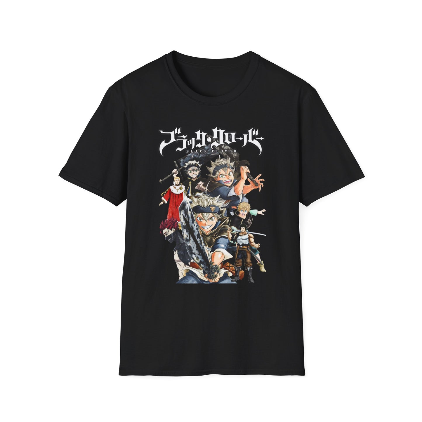 Unisex Softstyle T-Shirt - 'Create Your Own Calm' & Anime Design