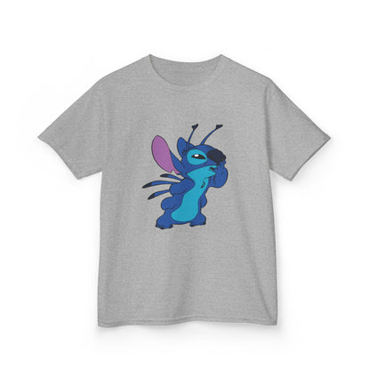Kids Cotton Tee - Cute Stitch Design for Fun Adventures