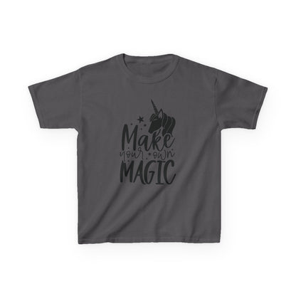 Kids Unicorn Magic Tee - 'Make Your Own Magic' Cotton Shirt