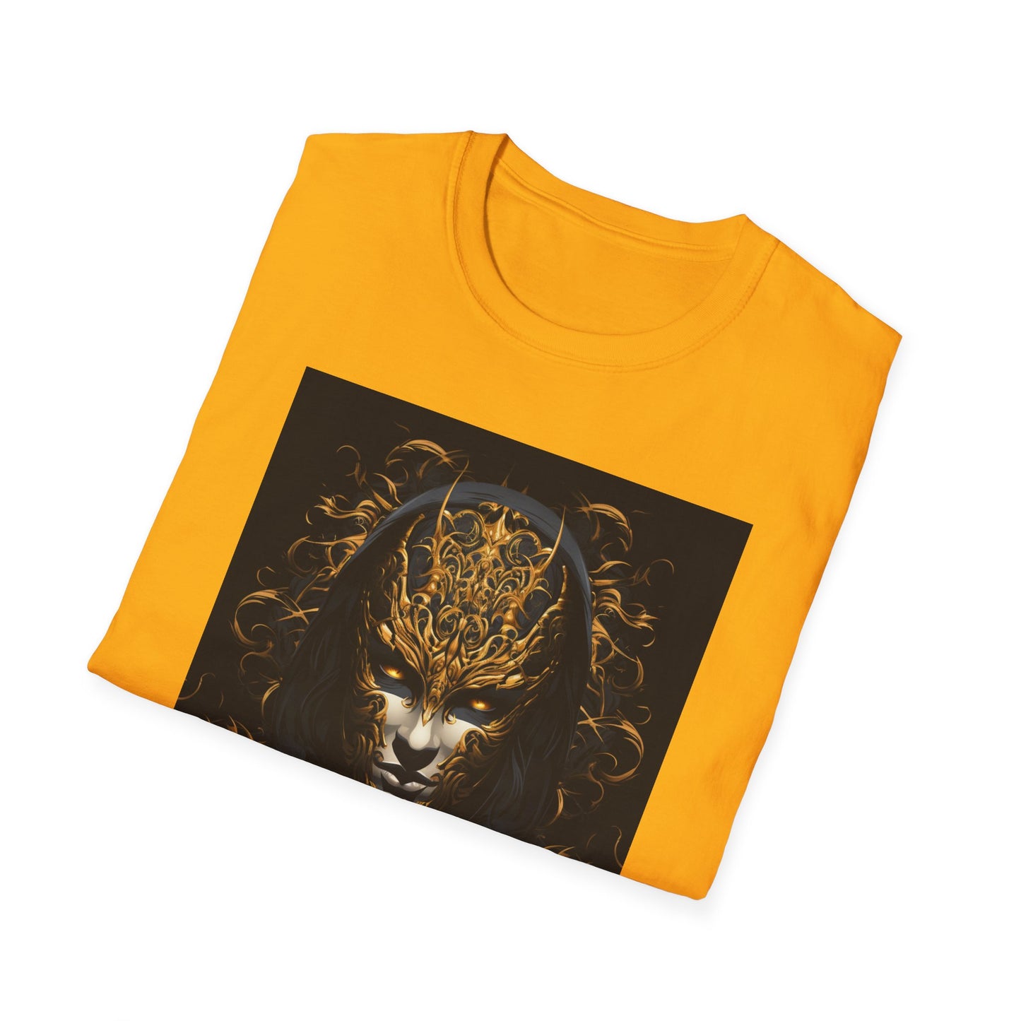 Mystical Art Unisex Softstyle T-Shirt - Enigmatic Design