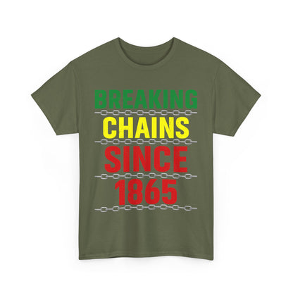 Breaking Chains Unisex Heavy Cotton Tee, Inspirational Cotton Shirt, Empowerment Tee, Heritage T-Shirt, History-Inspired Gift, [...]