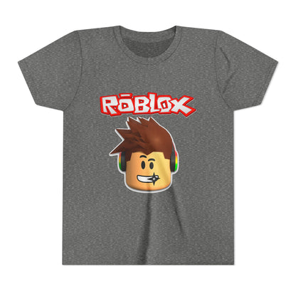 Youth Roblox Adventure Tee - Fun Shirt for Kids, Gamer T-Shirt, Birthday Gift, Casual Wear, Playtime Outfit