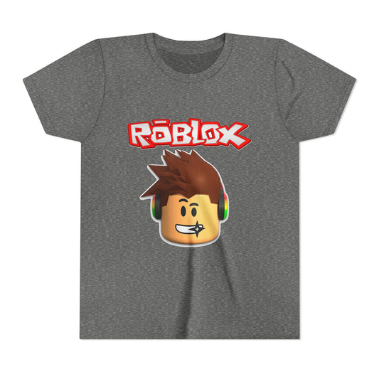 Youth Roblox Adventure Tee - Fun Shirt for Kids, Gamer T-Shirt, Birthday Gift, Casual Wear, Playtime Outfit