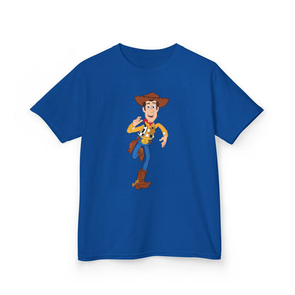 Whimsical Cowboy Kids Tee, Fun Graphic Tee, Kids Casual Wear, Adventure Shirt, Gift for Children, Birthday Outfit, Playful Apparel