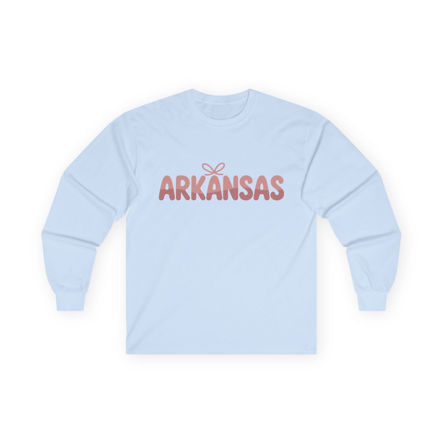 Arkansas Script Long Sleeve Tee