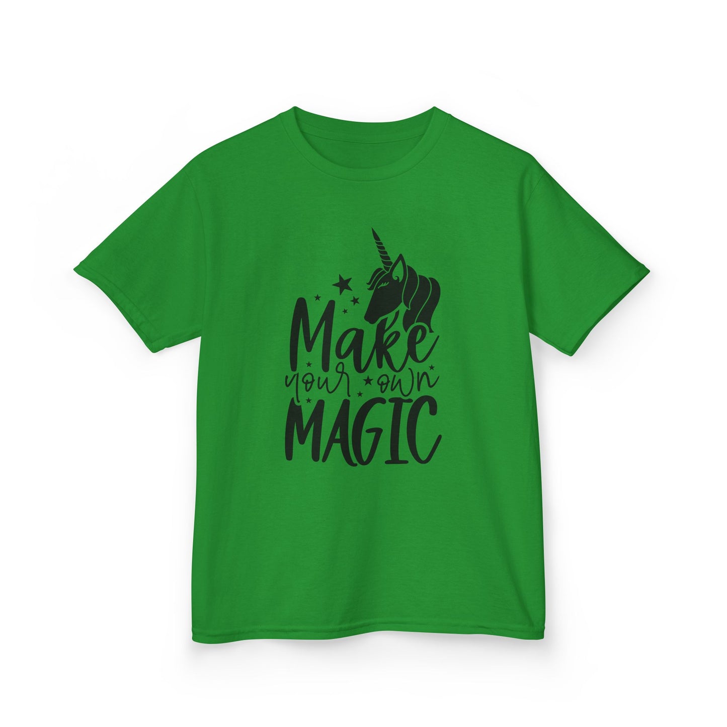 Kids Unicorn Magic Tee - 'Make Your Own Magic' Cotton Shirt