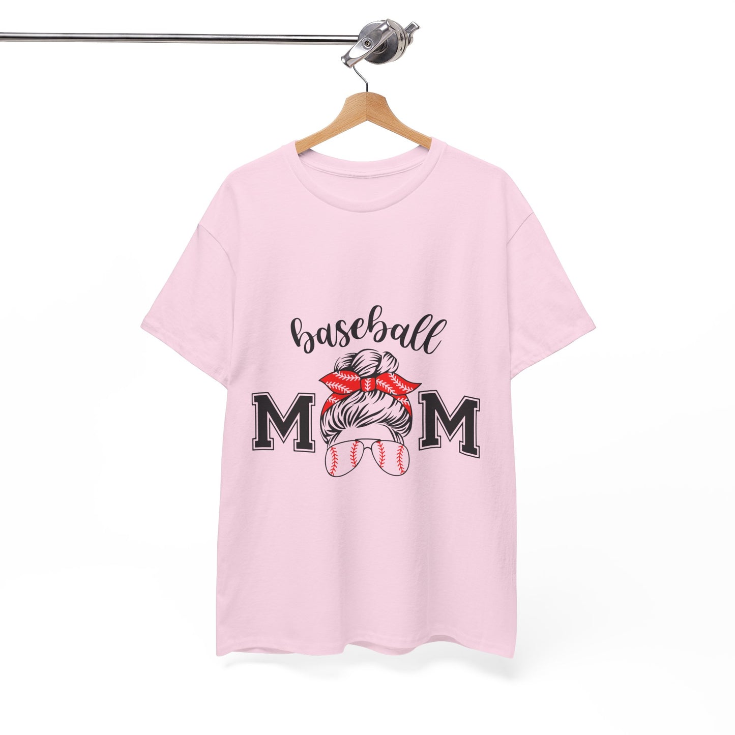 Baseball Mom Unisex Heavy Cotton Tee - Perfect for Game Day