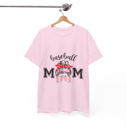 Baseball Mom Unisex Heavy Cotton Tee - Perfect for Game Day