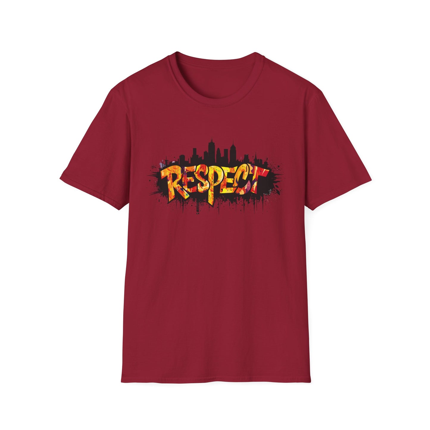 Respect Graphic Unisex T-Shirt, Urban Style Tee, Streetwear Top, Casual Wear, Gift for Friends, Stylish Statement Shirt