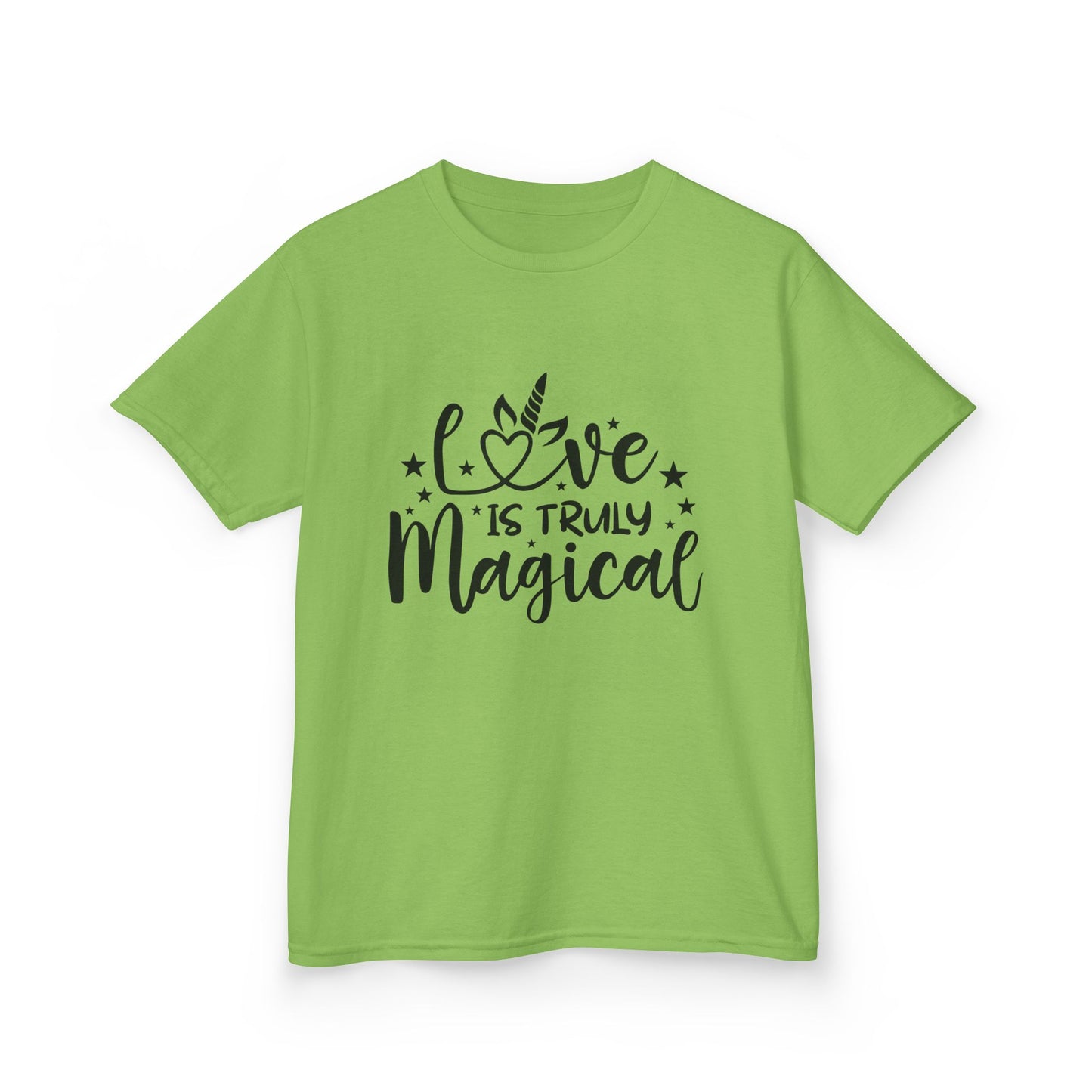 Kids Magical Love Tee - Cute & Comfy Heavy Cotton T-Shirt for Children