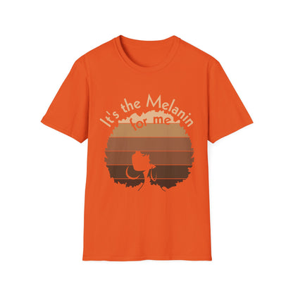 Melanin Vibes Unisex T-Shirt - Celebrate Culture, Perfect for Everyday Wear, Gifts for Her, Birthday, Black History Month, Casual Style