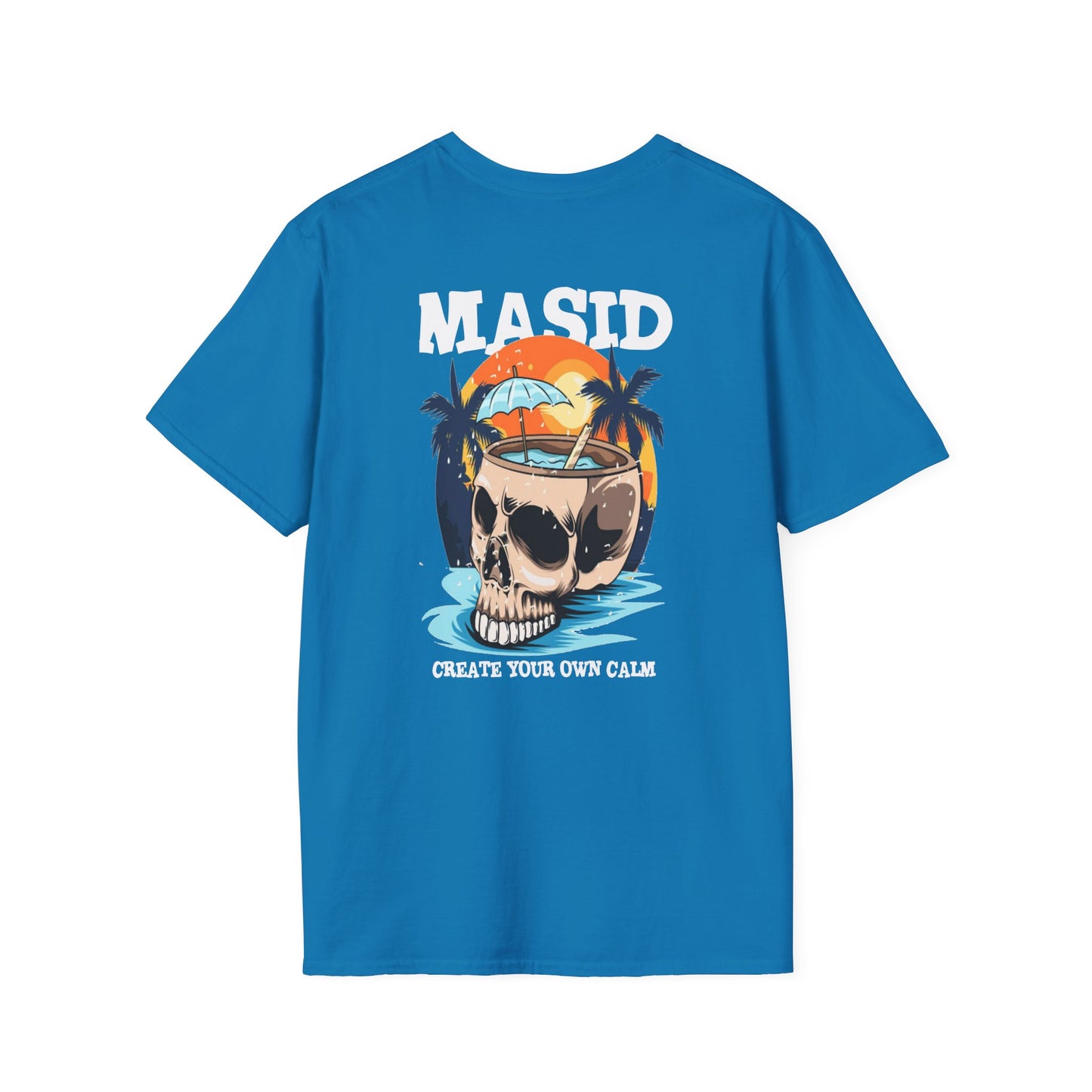 Unisex Softstyle T-Shirt - 'Create Your Own Calm' & Anime Design