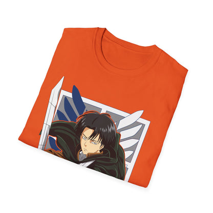 Anime-Inspired Unisex Softstyle T-Shirt, Casual Tee, Gift for Otaku, Geek Apparel, Perfect for Conventions, Everyday Wear, Birthday Gift