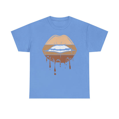 Chic Bold Lip Graphic Tee - Unisex Heavy Cotton