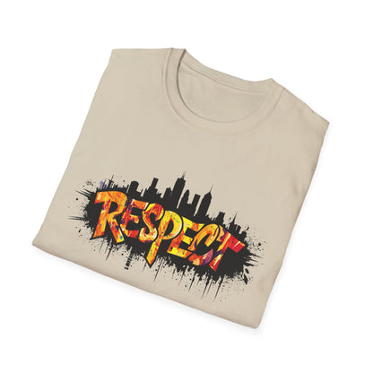 Respect Graphic Unisex T-Shirt, Urban Style Tee, Streetwear Top, Casual Wear, Gift for Friends, Stylish Statement Shirt