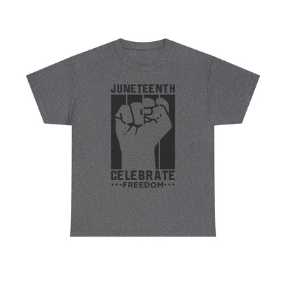 Juneteenth Celebration Tee, Unisex Heavy Cotton Shirt, Freedom T-Shirt for Events, Equality Gift, Black History Month Apparel