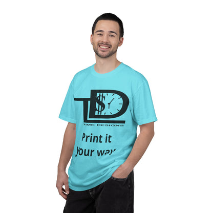 Custom Print T-Shirt — "Print it your way" Graphic Tee