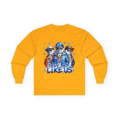Street Vibe Long Sleeve Tee - "They Not Like Us"