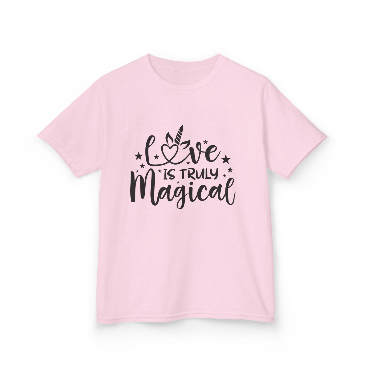 Kids Magical Love Tee - Cute & Comfy Heavy Cotton T-Shirt for Children
