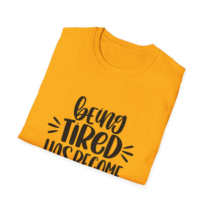 Funny Tired Personality T-Shirt for Comfort Lovers