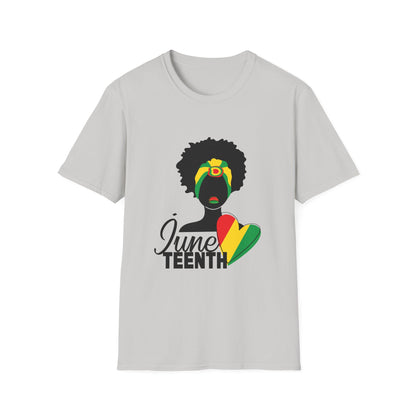 Juneteenth Celebration T-Shirt, Unisex Softstyle Tee, African American Pride Shirt, Freedom Day Apparel, Black History Month Gift