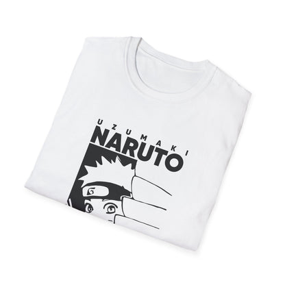 Naruto Unisex Softstyle T-Shirt - Fun Anime Graphic Tee for Fans