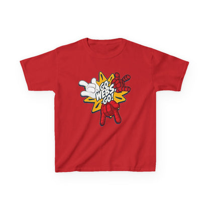 Kids Superhero Graphic Tee - Go Webs Go!